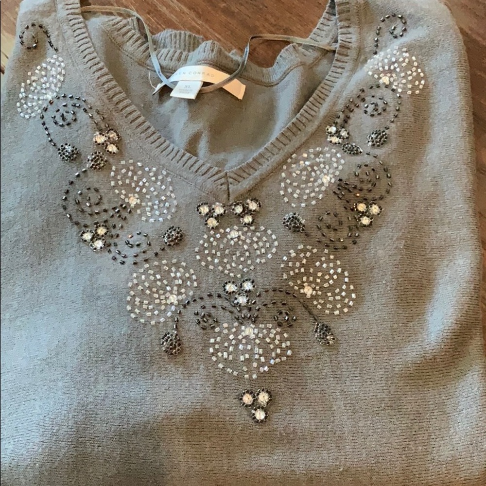 Gray sweater